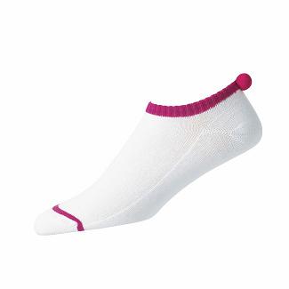 Women's Footjoy ProDry Golf Socks White NZ-221453